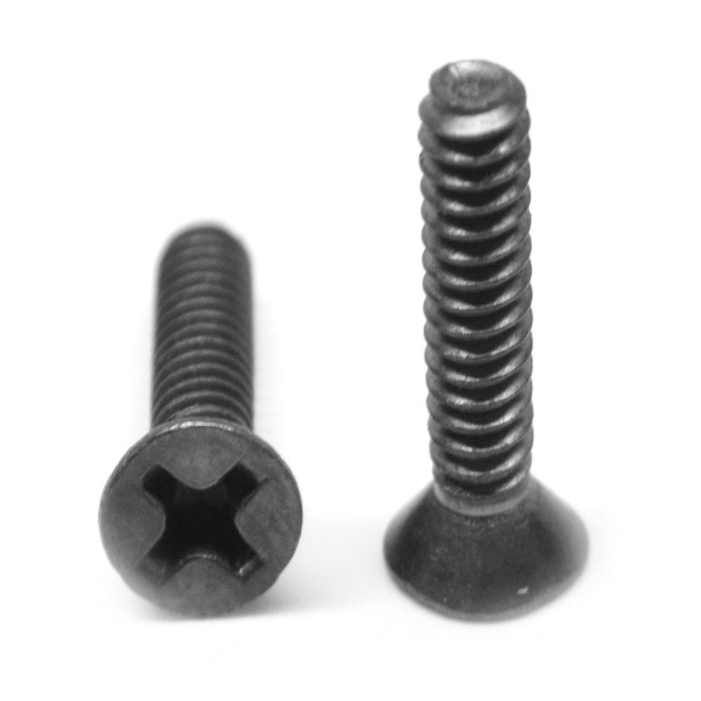 #10-24 x 1 Coarse Thread Phillips Flat Head Machine Screw Y821175