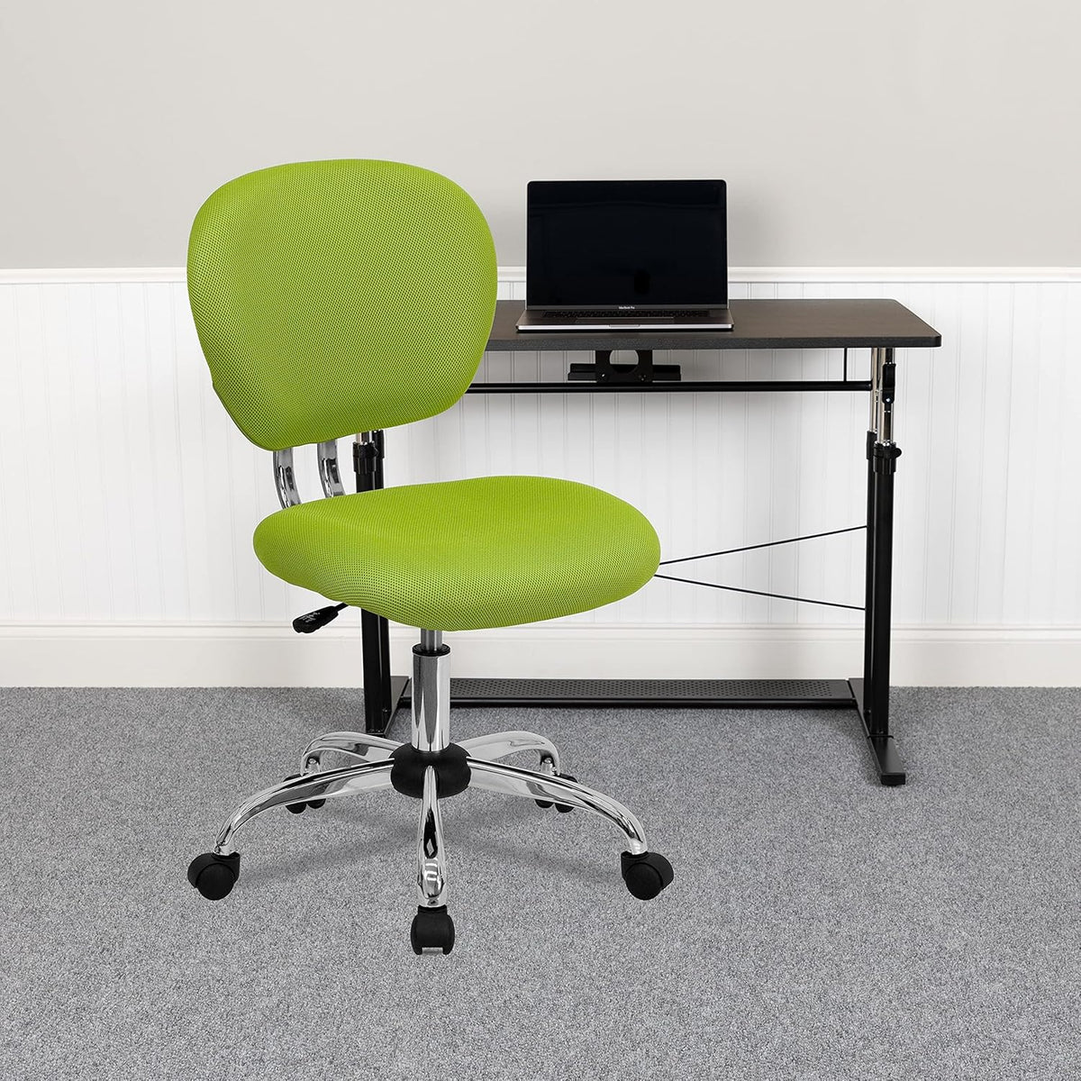 Purple Mid-Back Mesh Padded Swivel Task Office Chair Q6006