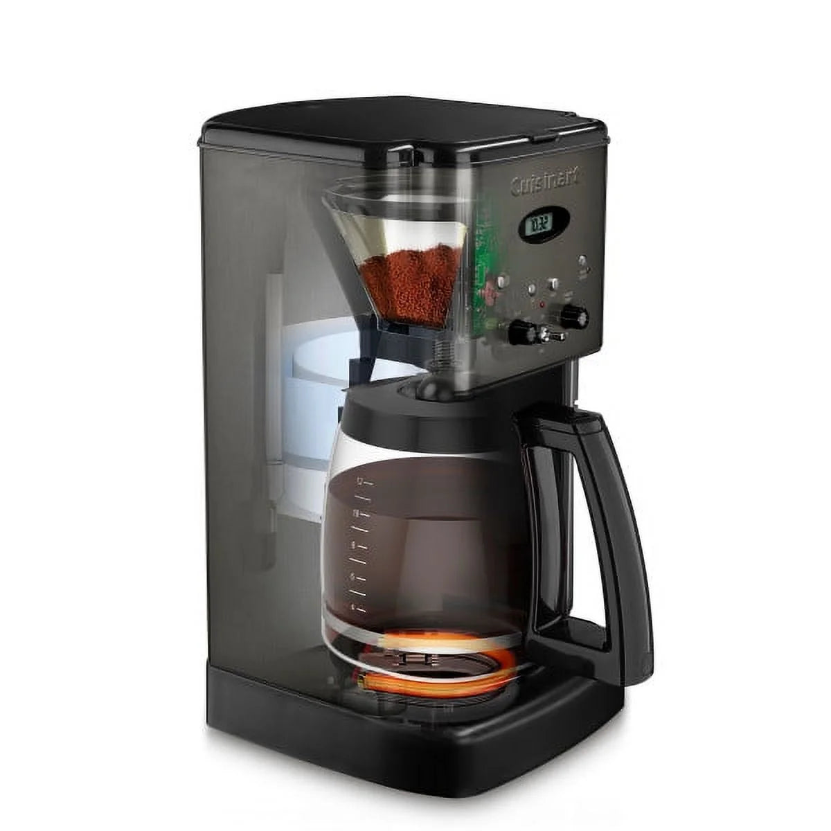 Stainless Steel Black 12 Cup Coffeemaker G620