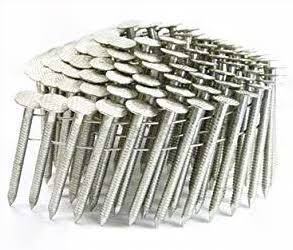 1 3/4x22 Ring 304 Stainless Coil Roofing Nails P3810