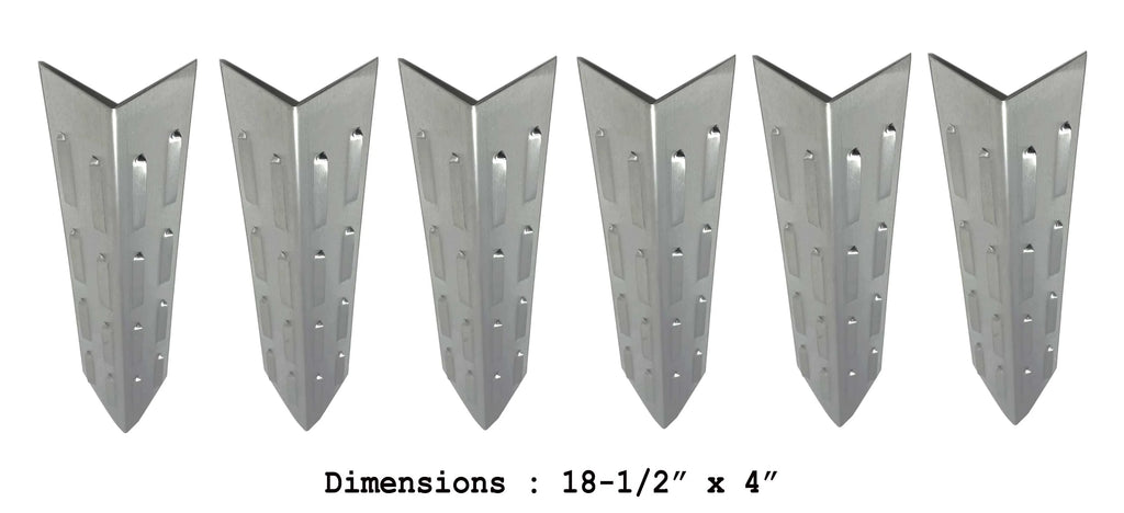 6-PK Stainless Steel Flavorizer Bars for Gas Grill O536