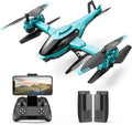 Blue RC Helicopter Drone with 1080P HD Camera Q704