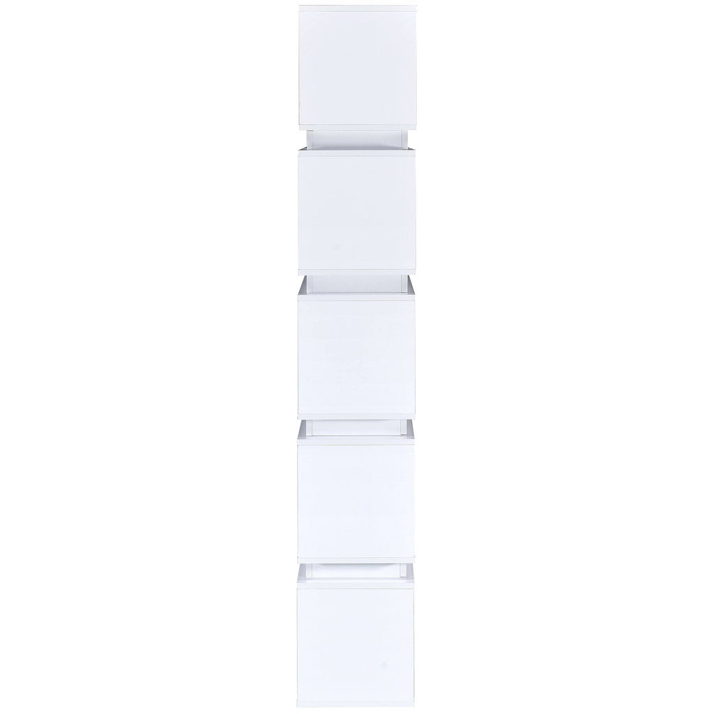 White Bookcase Y55384