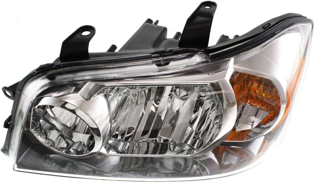 Headlight Assembly Pair for Toyota Highlander 2004 2005 2006 Halogen X43671