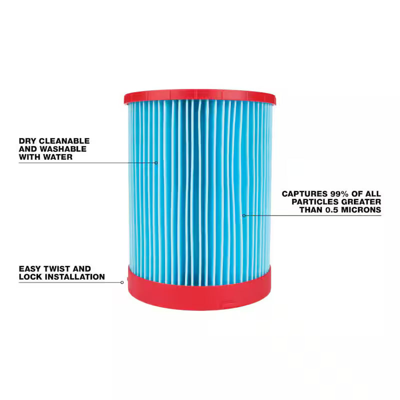 12 Gal. Cordless Wet/Dry Shop Vac Kit with Filter D3627