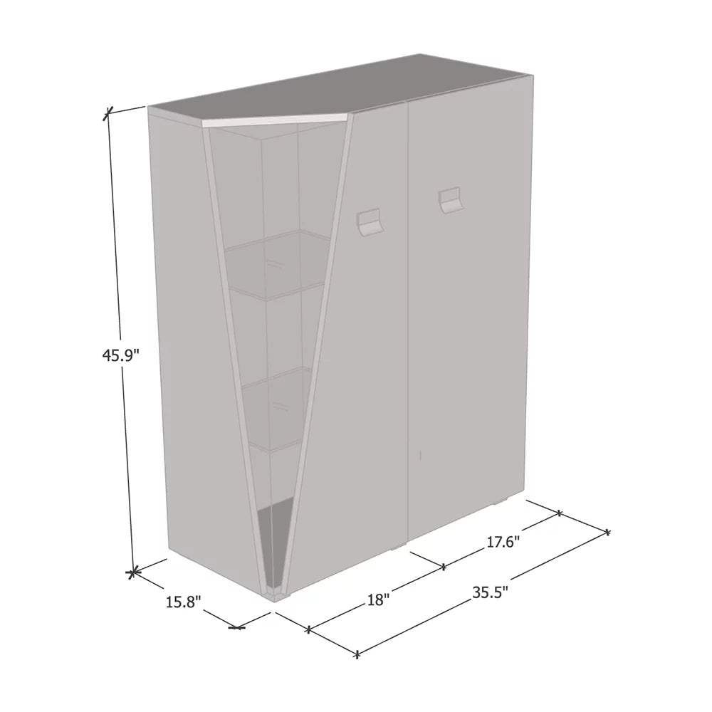 35" Curio Cabinet C51301