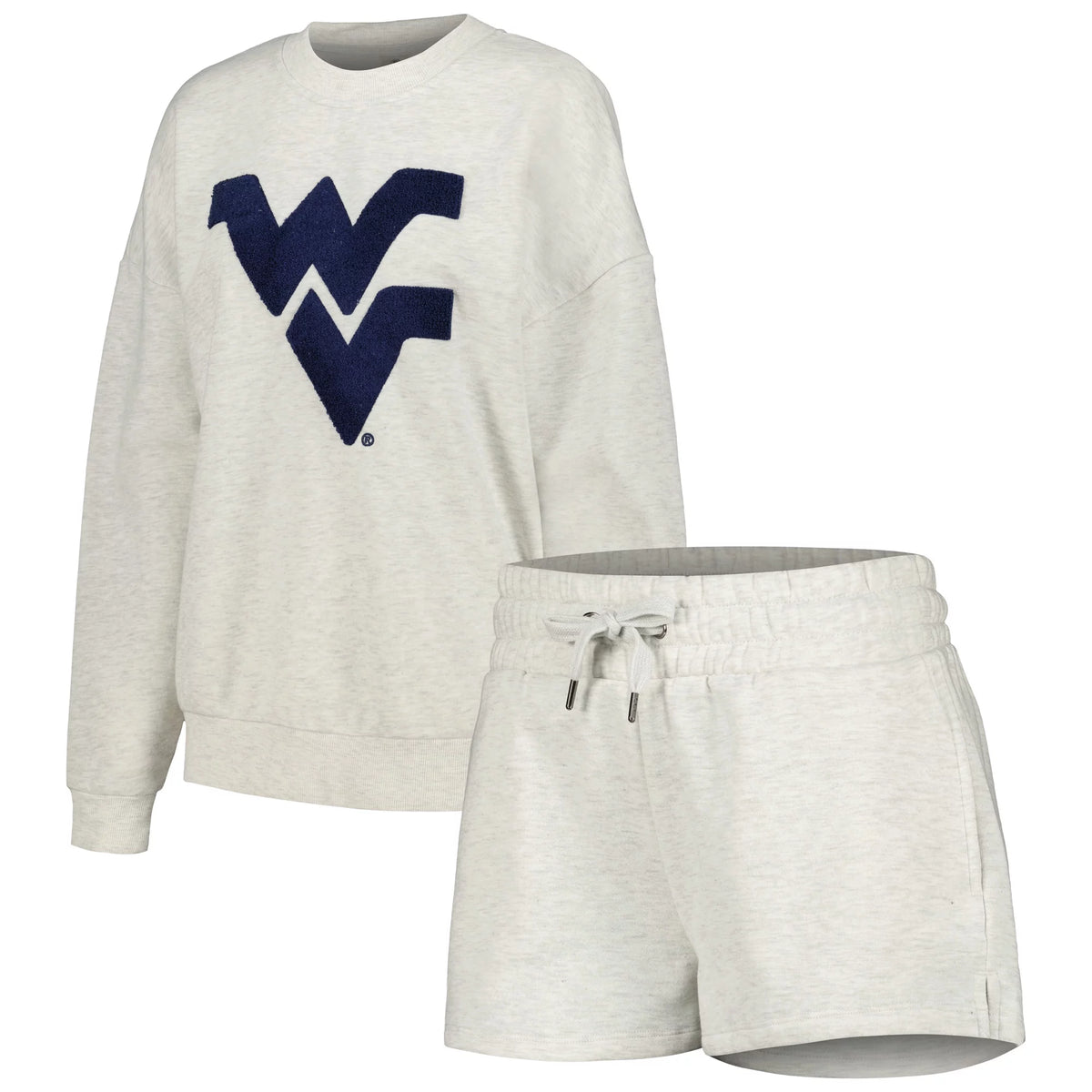 Ash Pullover Sweatshirt & Shorts Sleep Set X13668