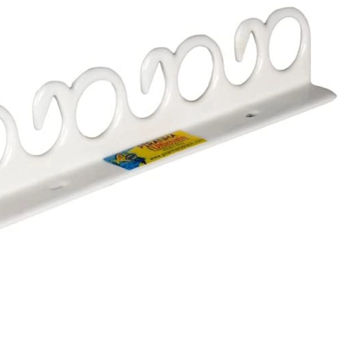 Overhead & Wall Mount Fishing Rod Rack, Holds 11 Rods, 2 Pack E6996