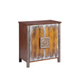 Brown Two Door Accent Cabinet U4142
