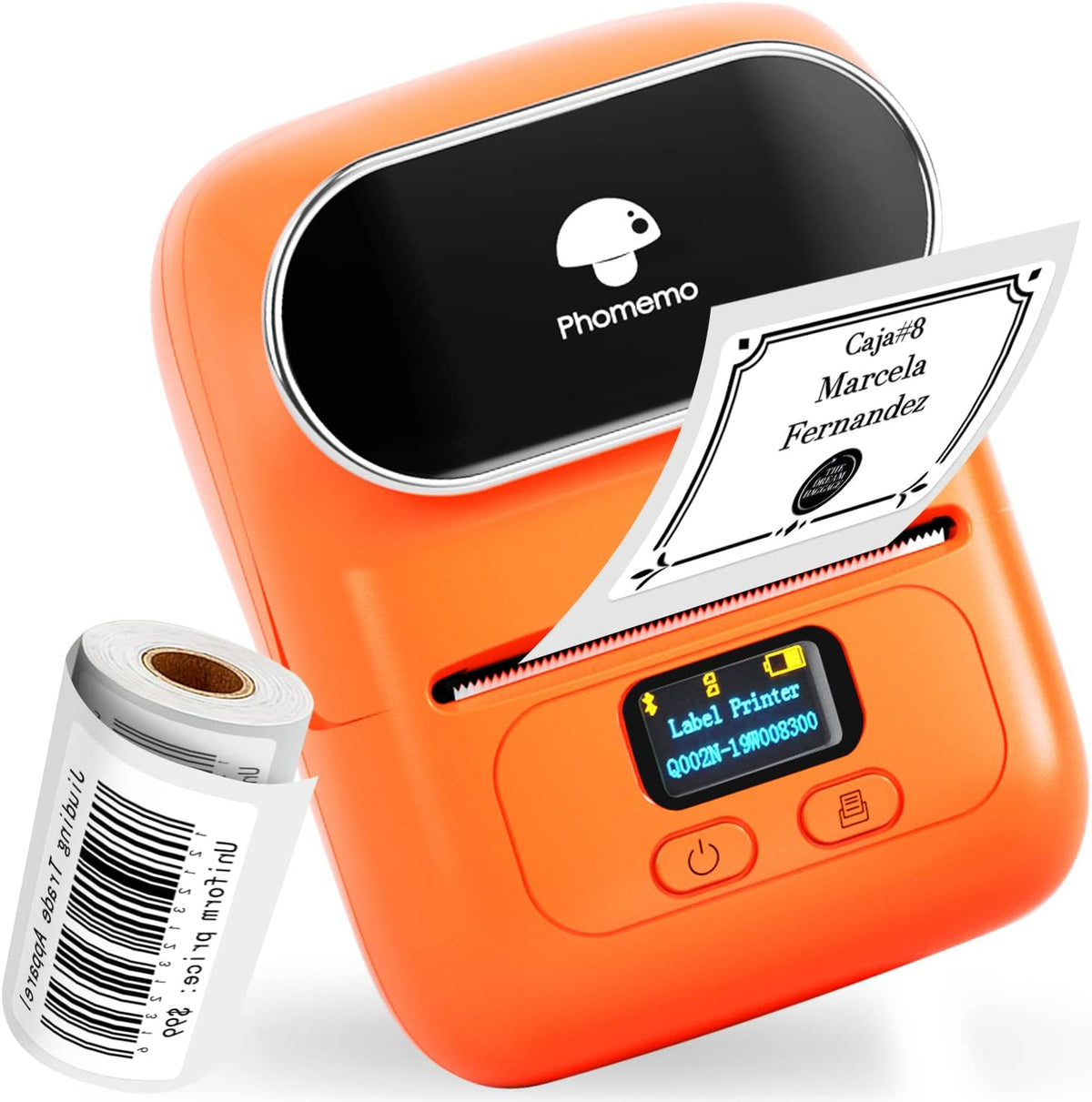 Pink Mini Bluetooth Thermal Label Printer J37967