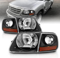 Replacement Crystal Headlights with Corner Parking Set for Ford F150 T3373