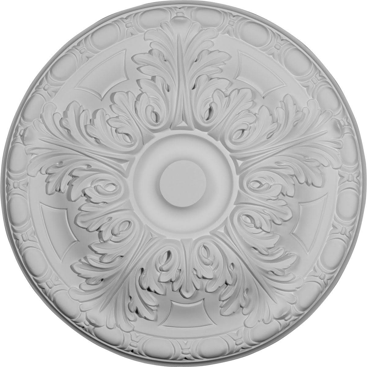 15 3/4x22OD x 5/8x22P Hand-Painted Ceiling Medallion V8460