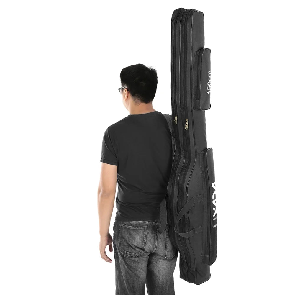 100cm130cm150cm Portable Fishing Rod Reel Bag P180