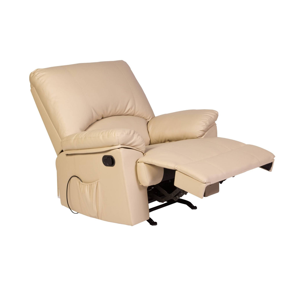 Beige Massage Recliner E4043