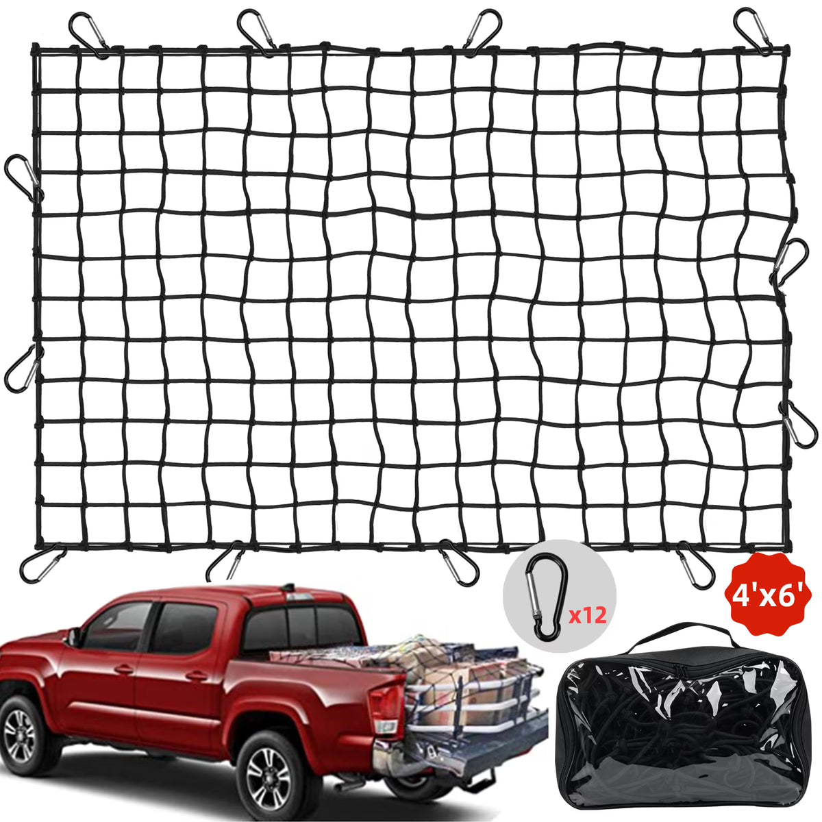 Heavy Duty Bungee Cargo Net W38131