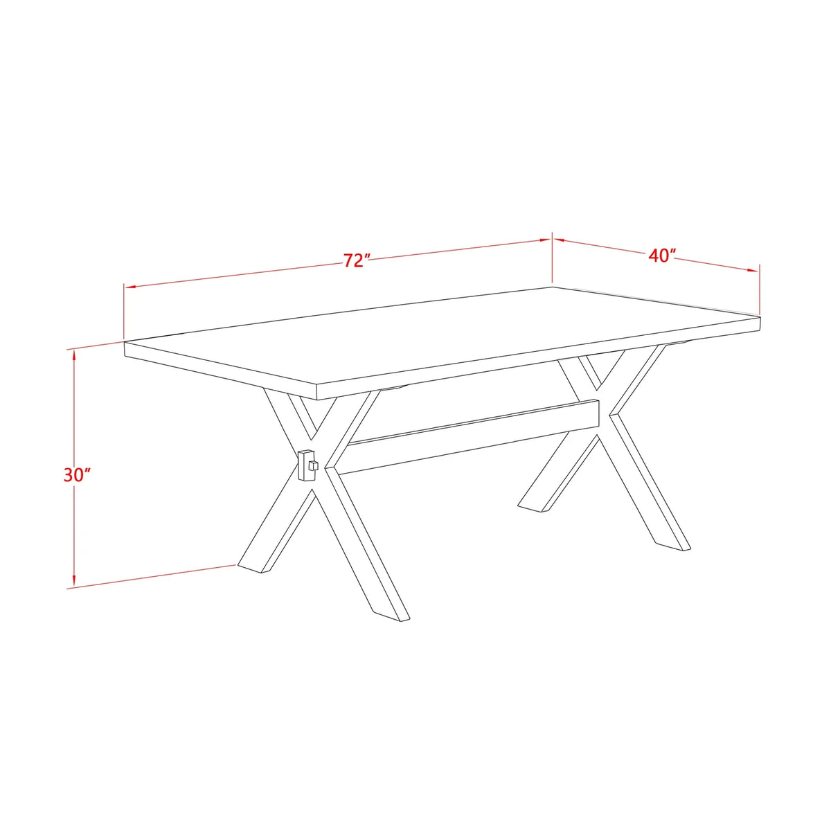 9 Piece Solid Wood Dining Room Table Set A863