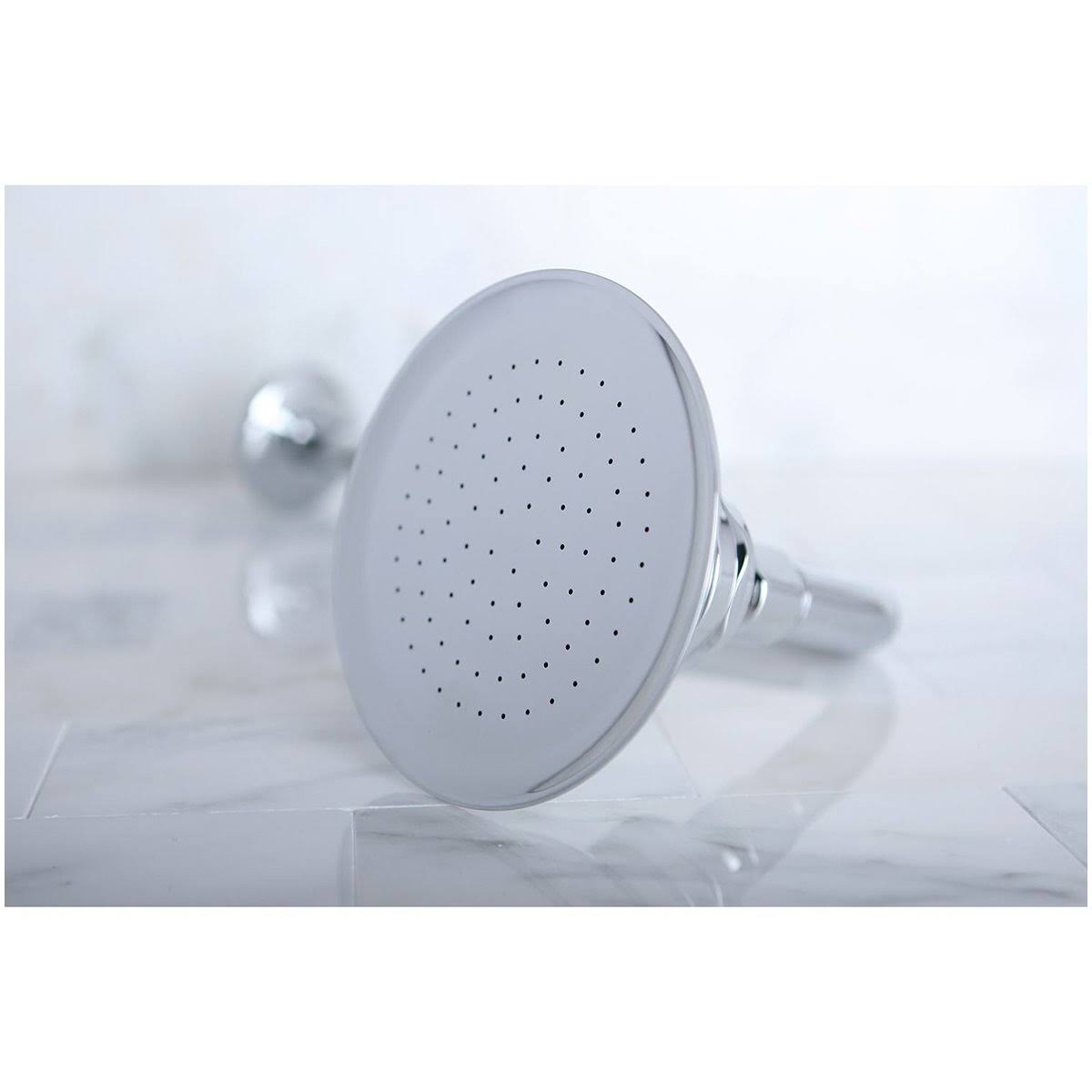 Satin Nickel Showerhead with 12inch Shower Arm R5441