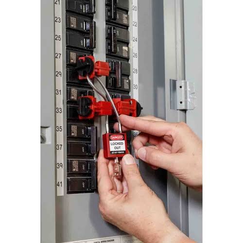 Green Compact Cable Padlock Z27321