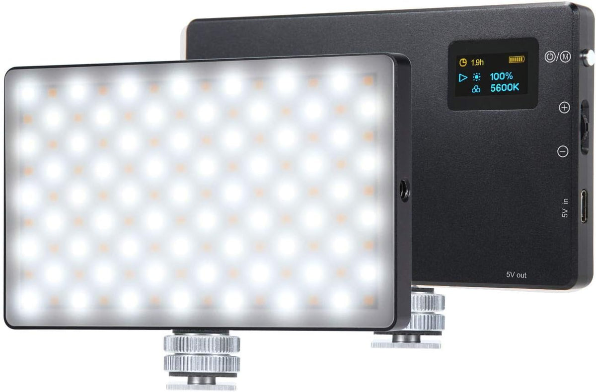 LED Video Light Panel with 4040mAh Battery F66129