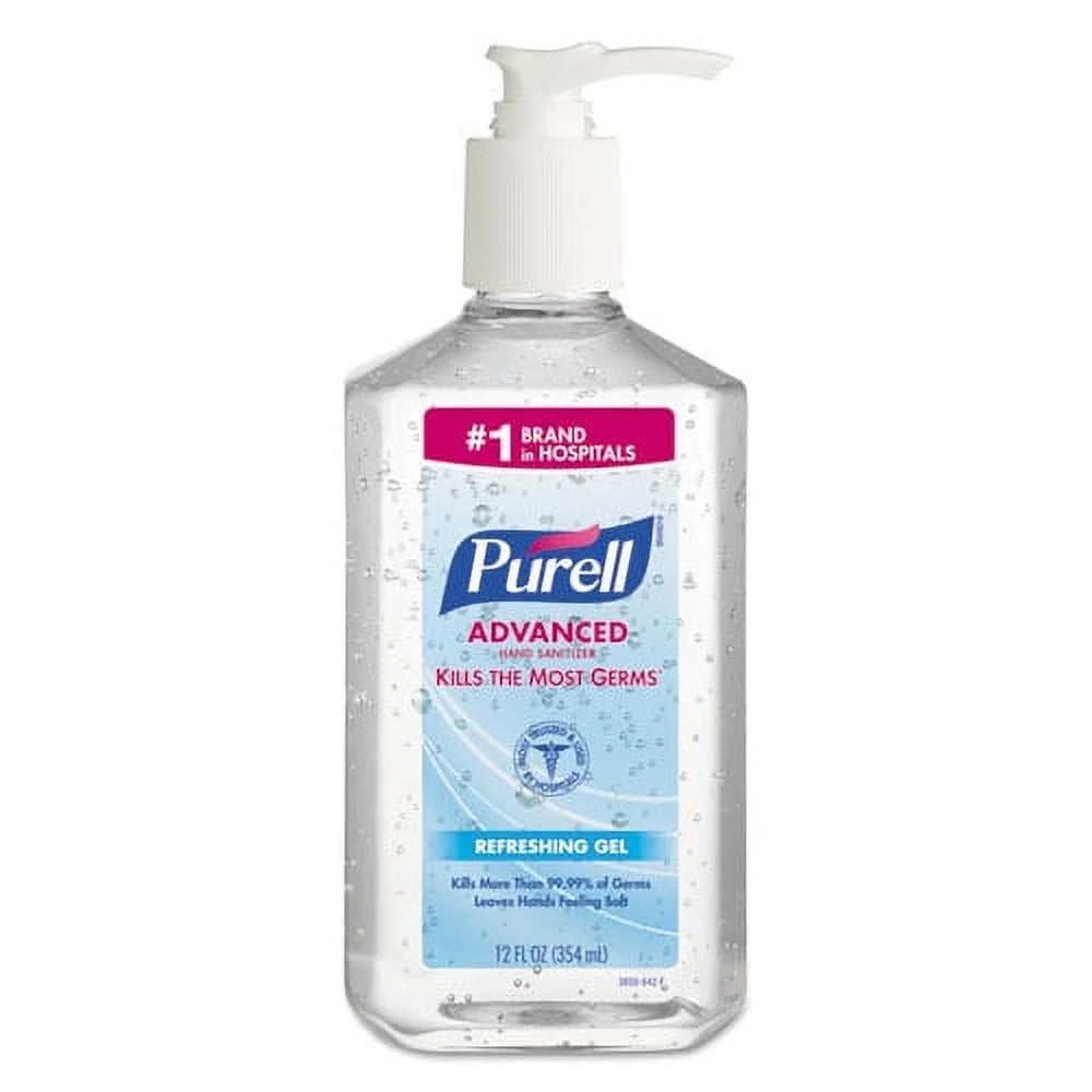 Refreshing Gel Hand Sanitizer 12 Oz Pump Bottle H492