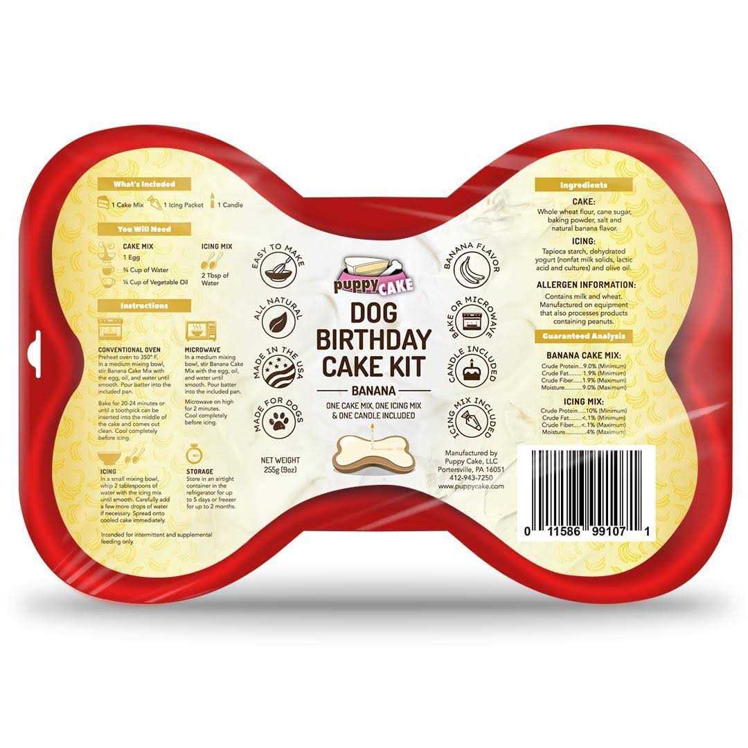 Dog Birthday Cake Kit J25568