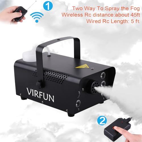 Fog Machine with 6 LED Lights and 500ml Tank K251