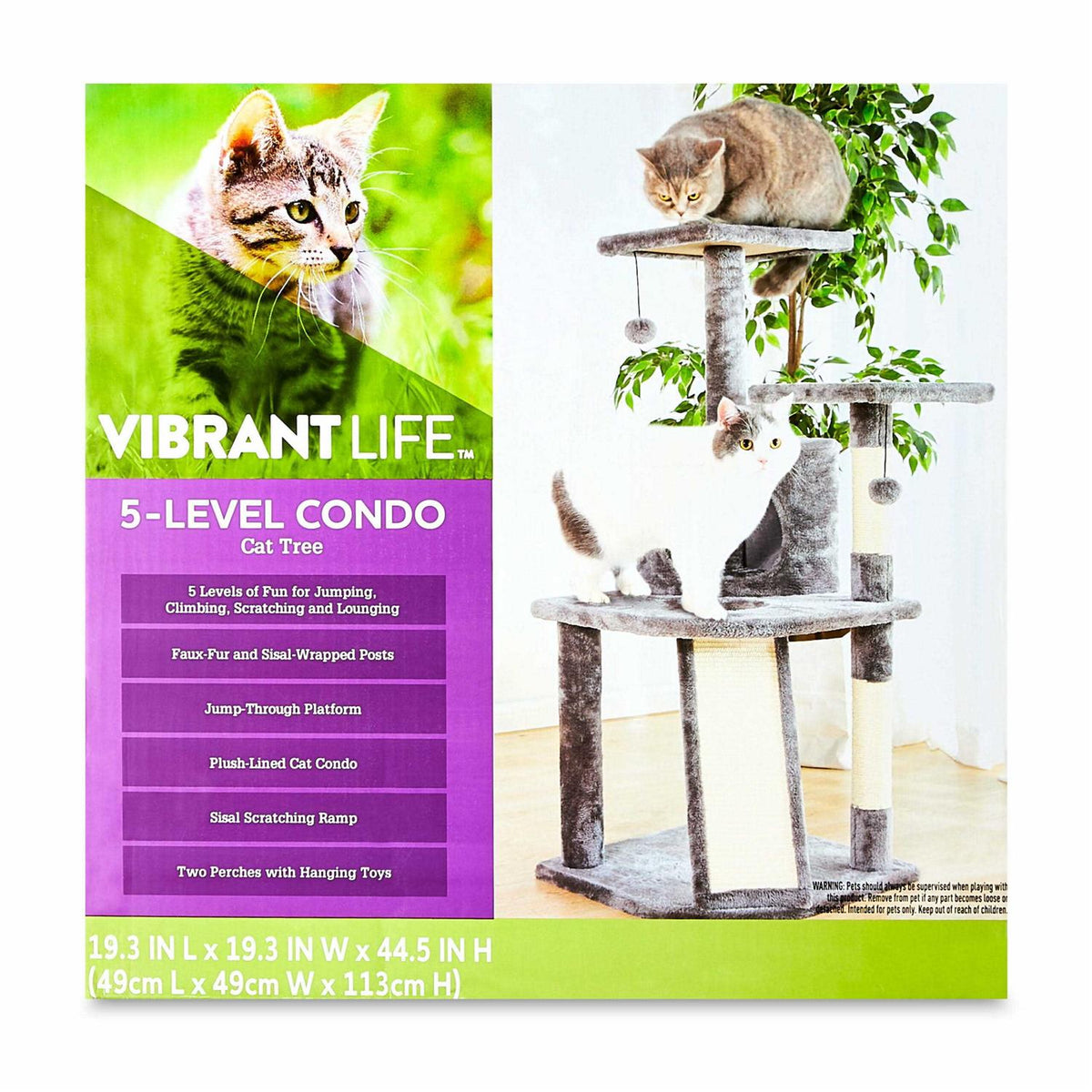 5 Level Cat Tree & Condo Q61949