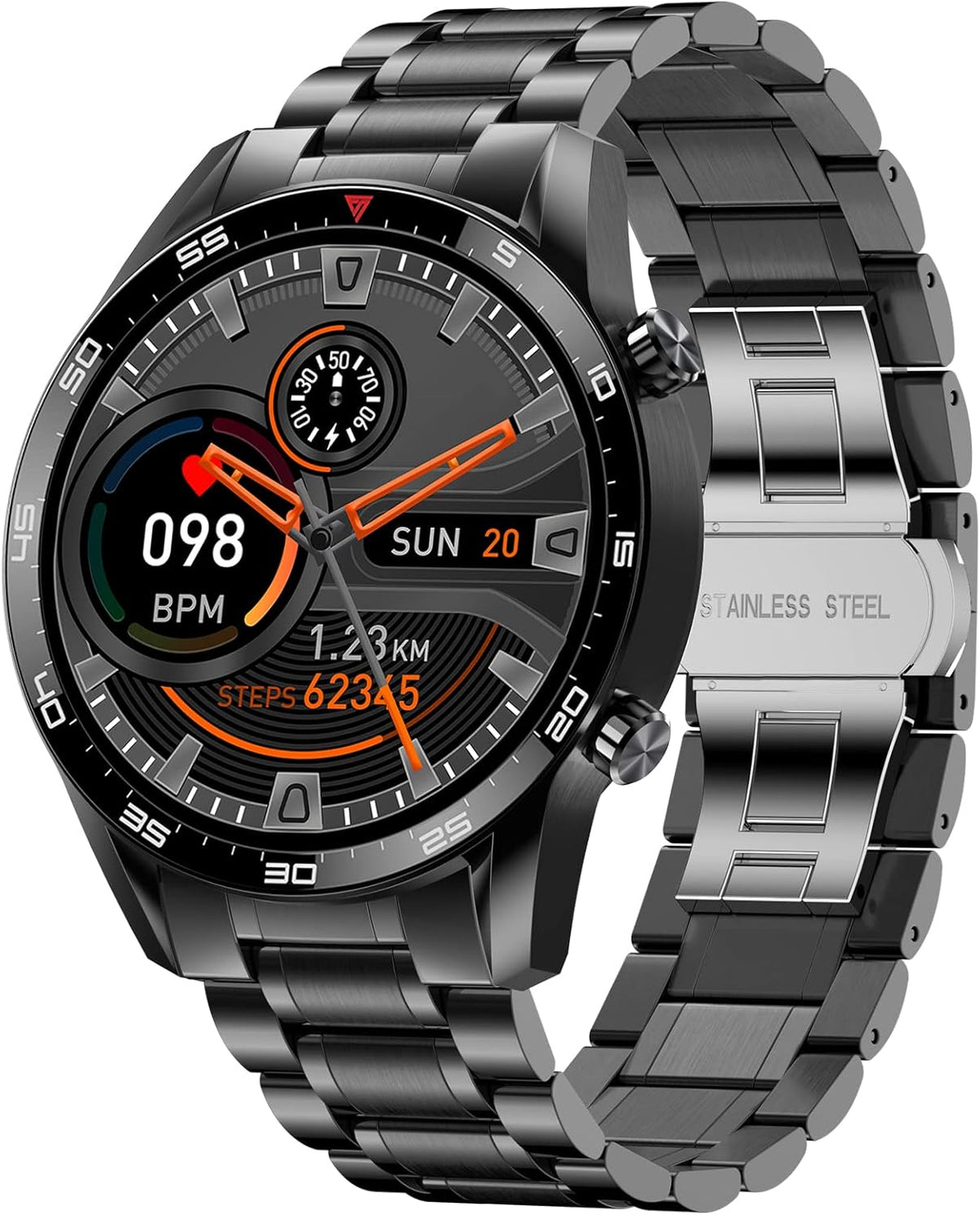 IP67 Waterproof Smartwatch with Heart Rate Sleep Monitor U208