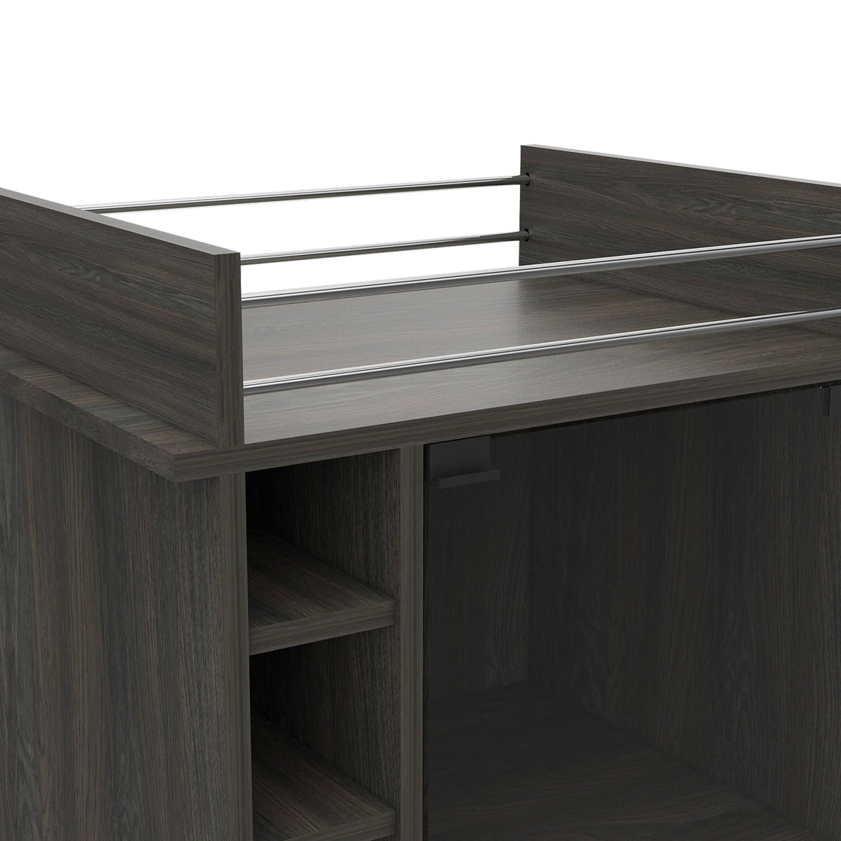 Grey Oak Bar Cart X2677