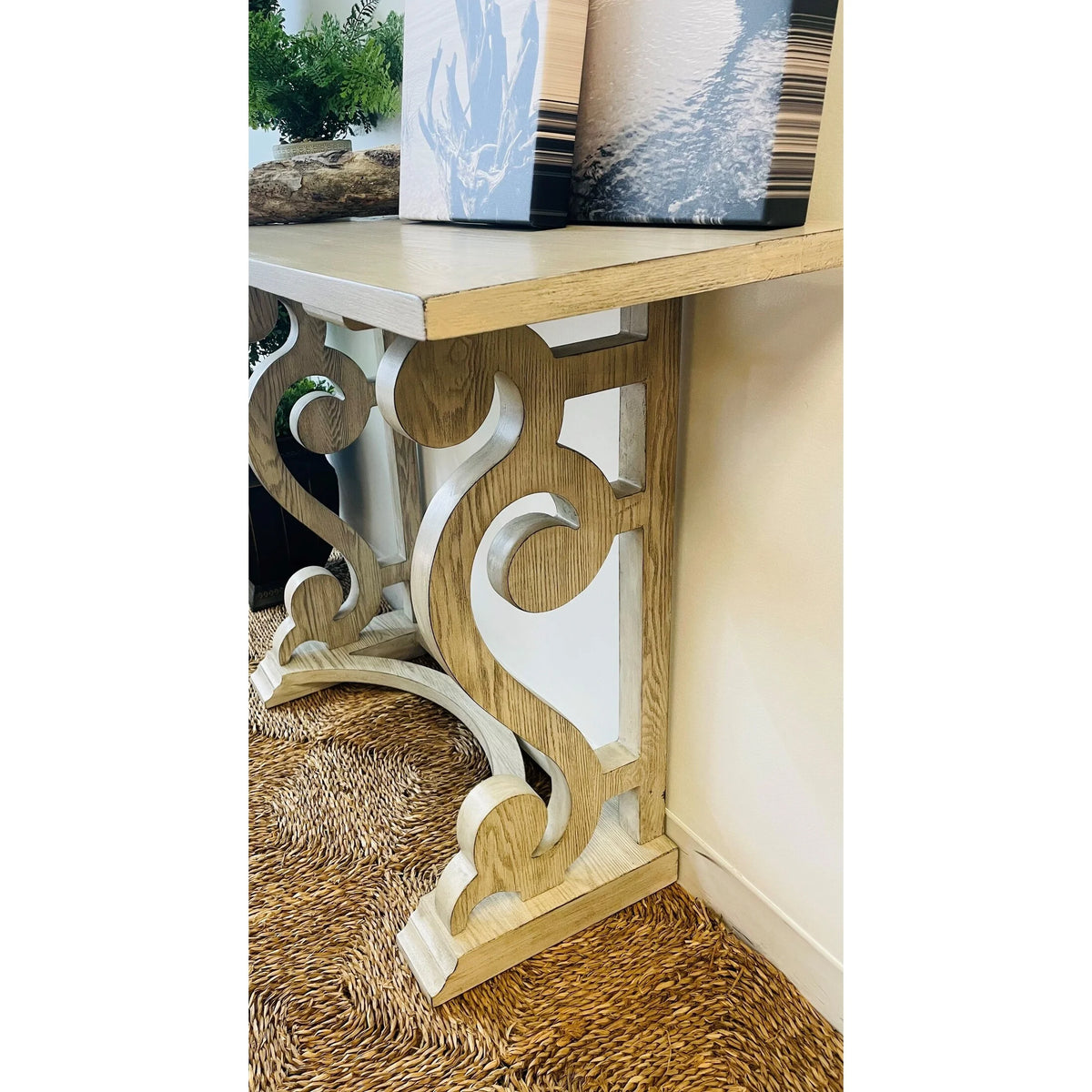 Black Writing Desk Console G988048