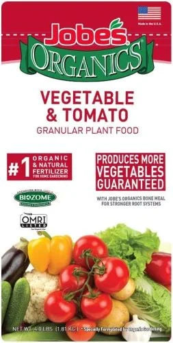4 LB Organic Vegetable & Tomato Plant Food Fertilizer B6271