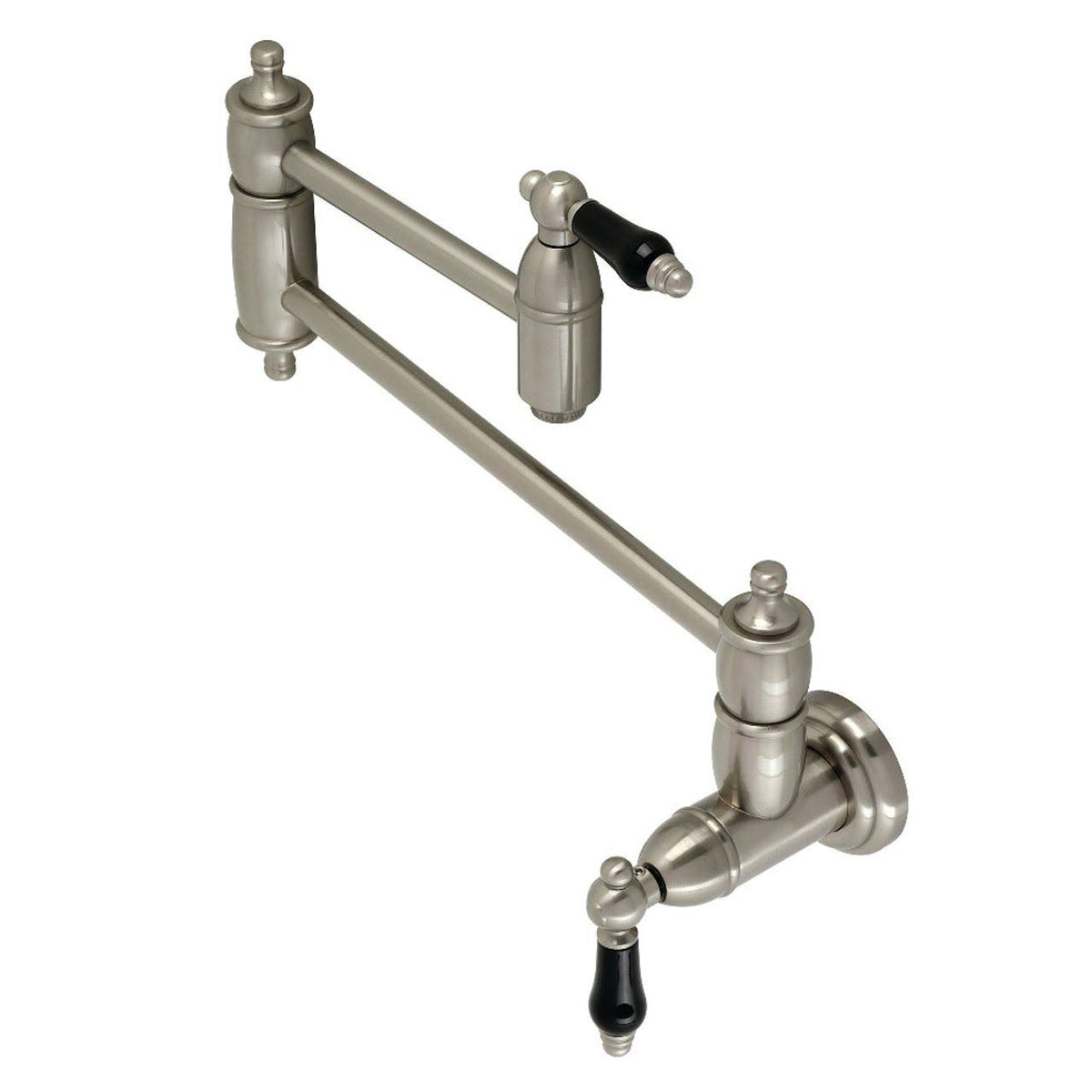 Brushed Nickel Wall Mount Pot Filler J151