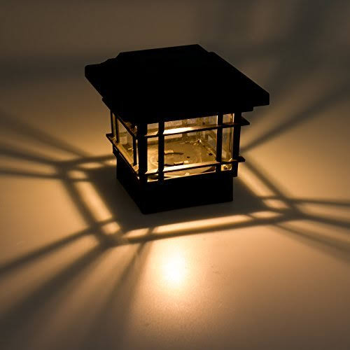 8 Pack Solar Post Cap Lights B76105