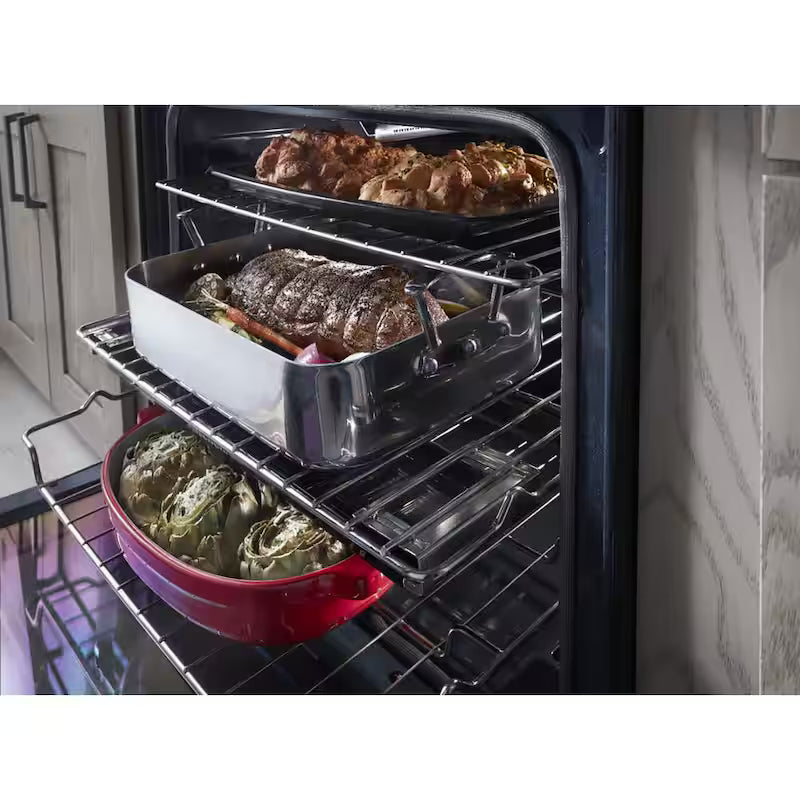 5.8 cu. ft. Slide-In Gas Range with Convection Oven in Stainless Steel X340767