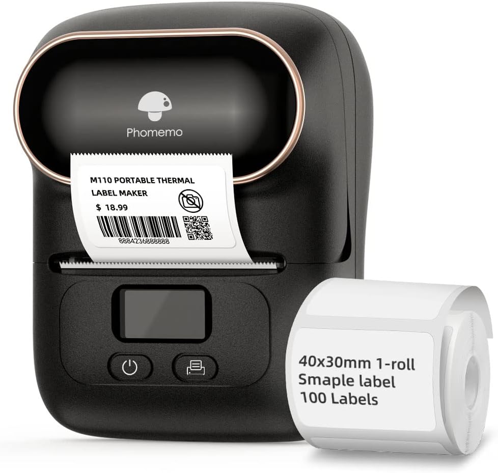 Pink Mini Bluetooth Thermal Label Printer J37967