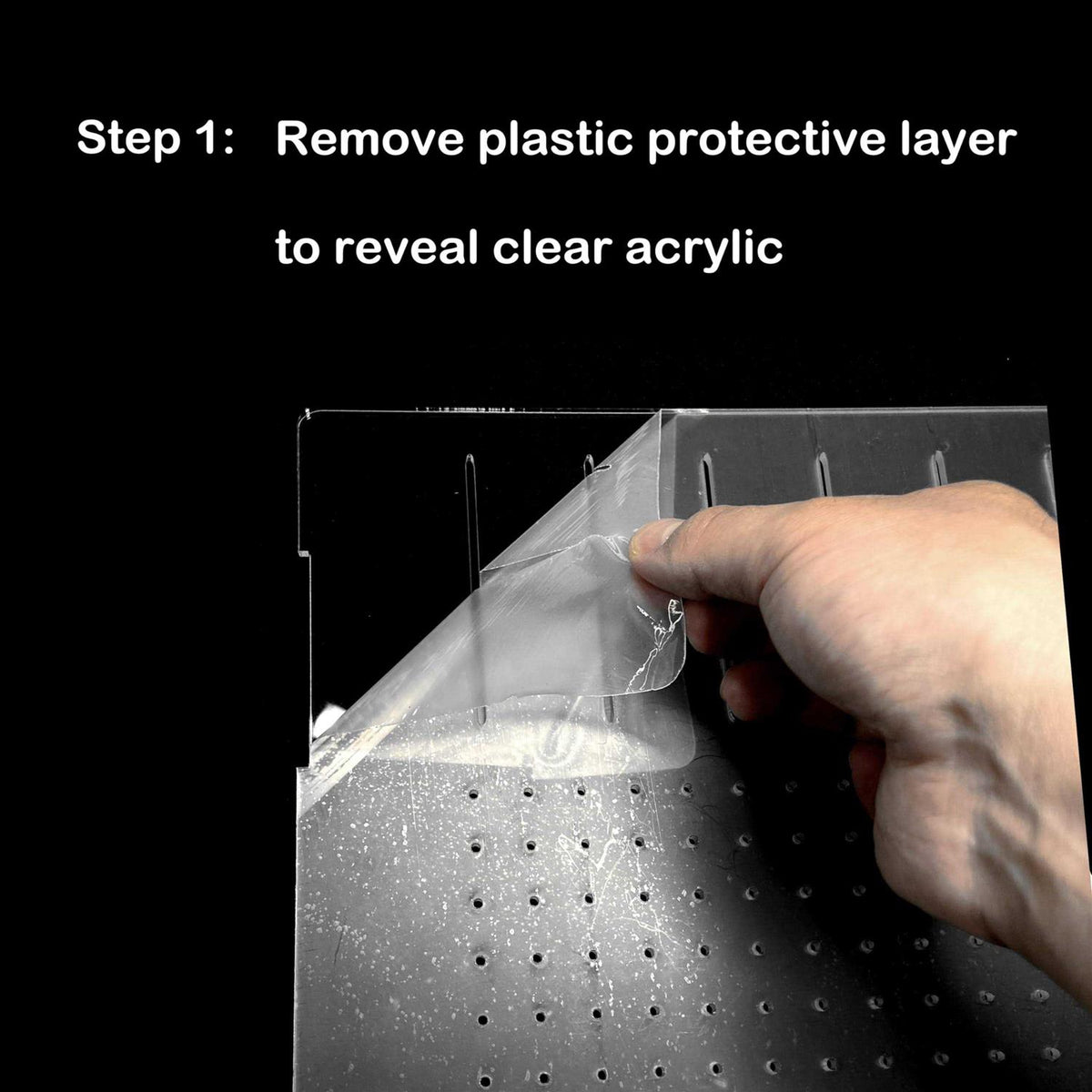 Acrylic Aquarium Divider Kit with Suction Cups D6736