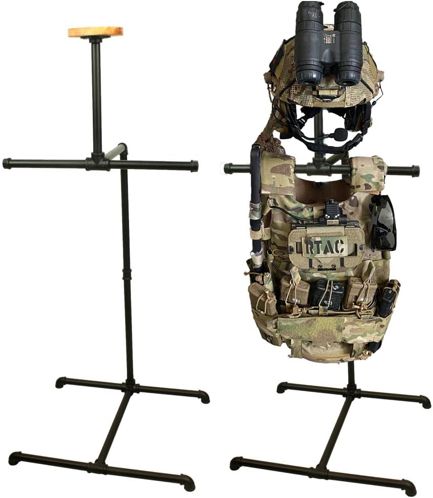 Tactical Gear Stand - Tactical Vest Hanger - Duty Gear Rack Q229