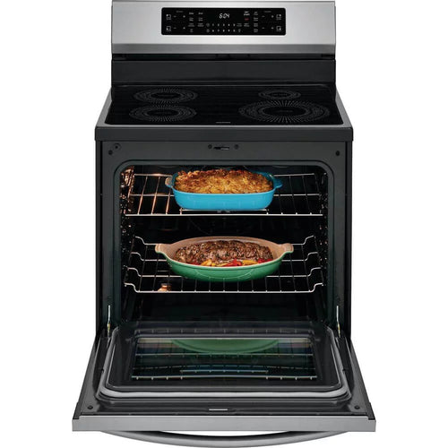 30 Induction Range with 4 Elements 5.4 cu. ft. Capacity Air Fry and Steam Cleaning Option in Fingerprint Resistant Stainless Steel Z938929