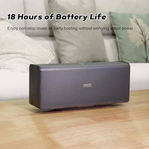 Gold Bluetooth Speaker with 80W Sound and 18H Playtime H664