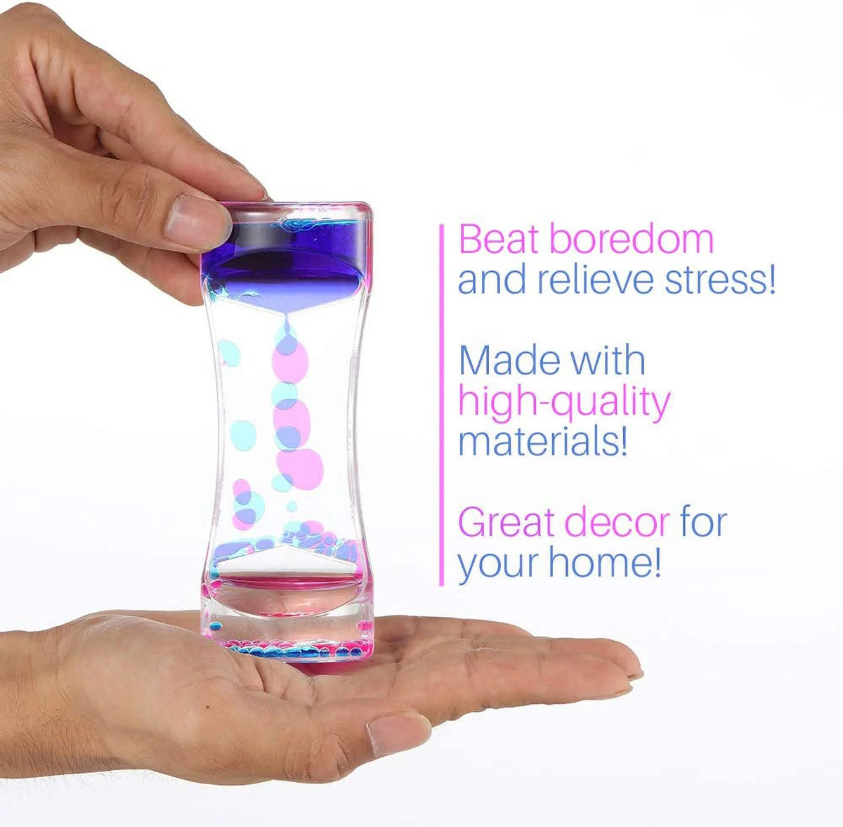 Liquid Motion and Sand Timers 3 Pcs Bundle P3973