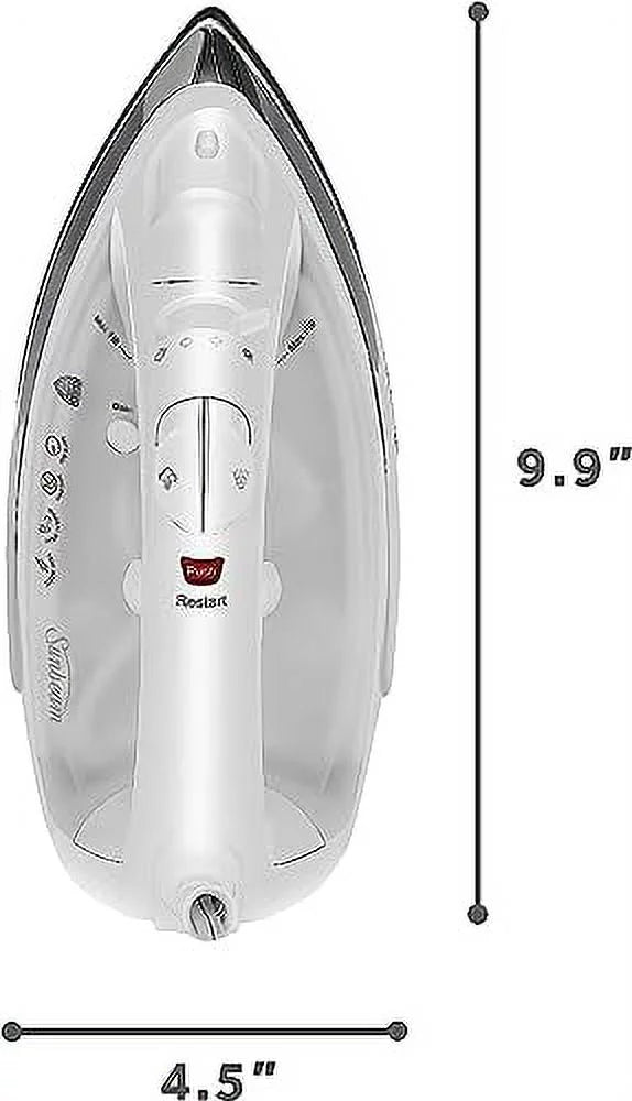 1200 Watt Anti-Drip Non-Stick Steam Iron X720