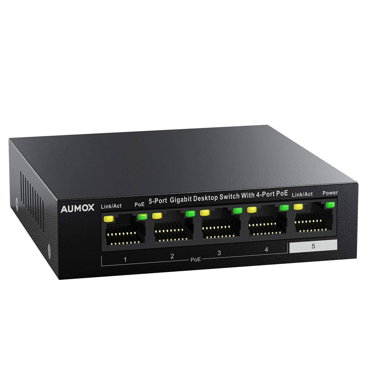 5 Port Gigabit Ethernet PoE Switch F691121
