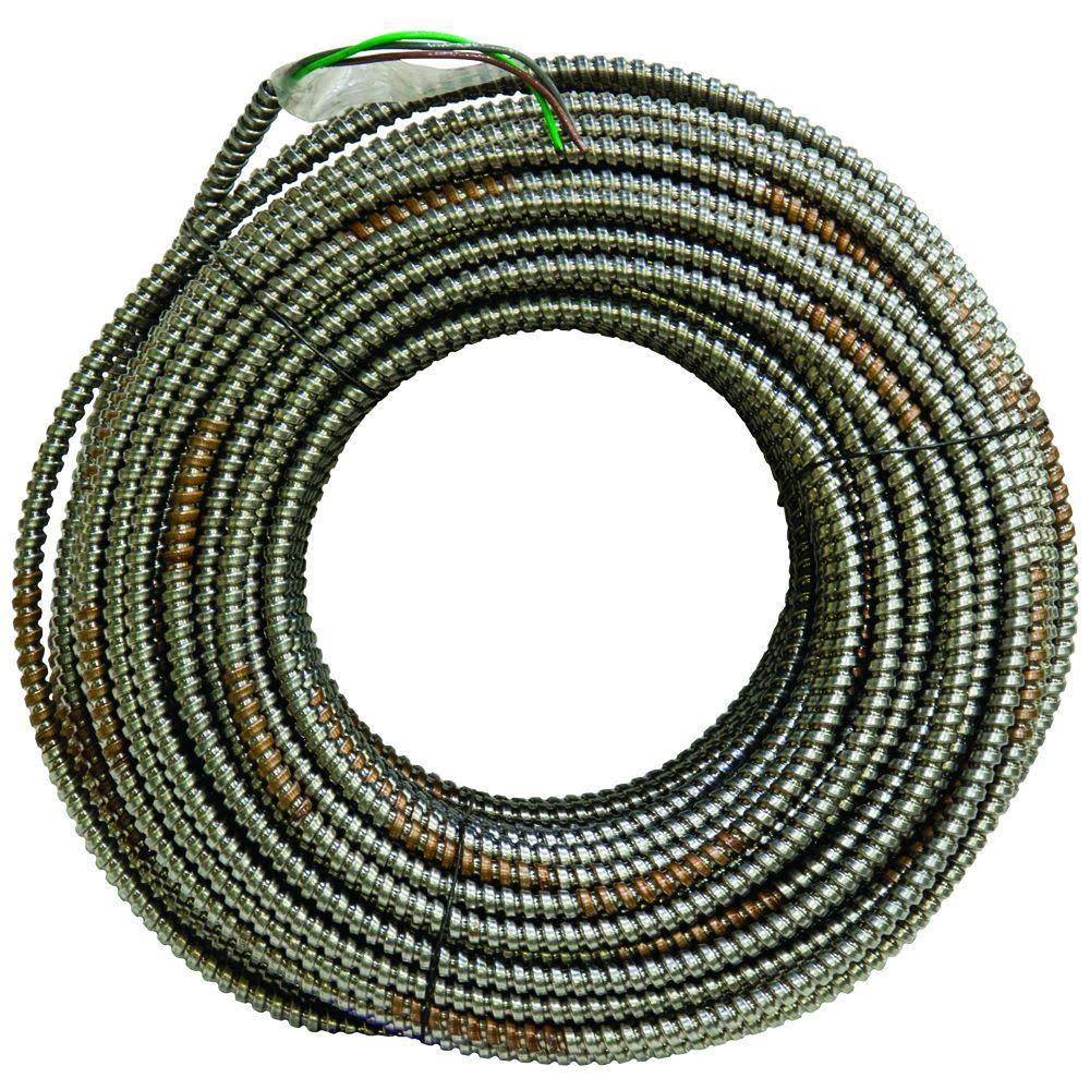 4/1 x 250 ft. Bare Armored Ground Cable V699