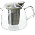 Glass Teapot with Basket Infuser 24-Ounce D378880
