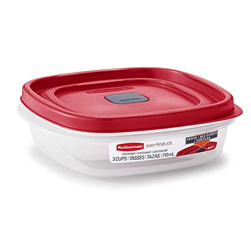 3-Cup Vented Lid Food Storage Container (4) M705713