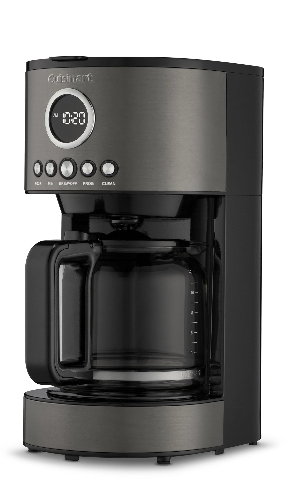 Stainless Steel Black 12 Cup Coffeemaker G620
