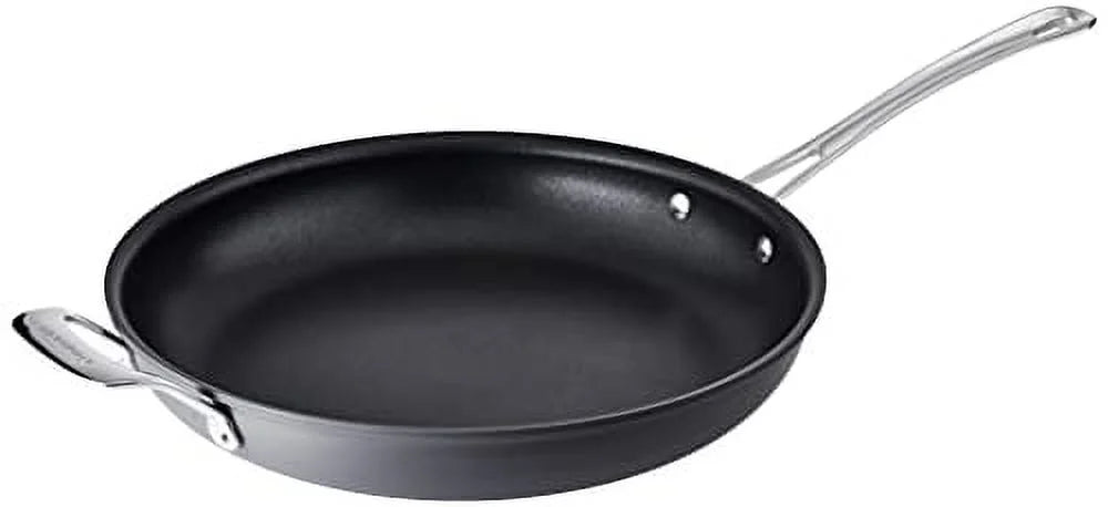 Black Hard Anodized 12-Inch Open Skillet V143869