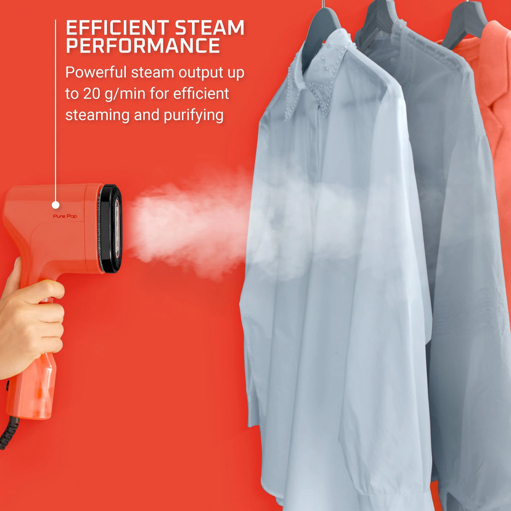 Handheld Garment Steamer Red V40409