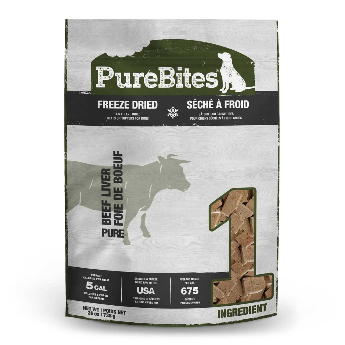 Freeze Dried Beef Liver Dog Treats R195