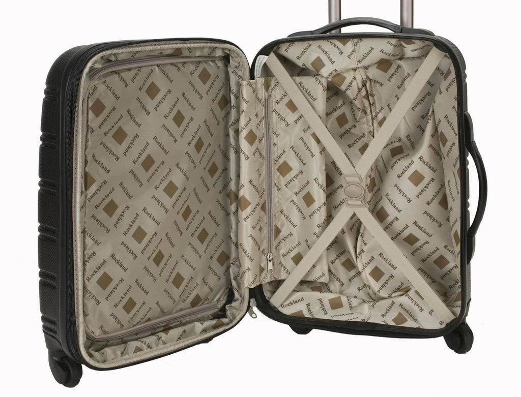 Turquoise 20-in. Expandable ABS Carry on N7327